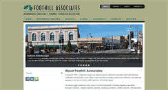 Desktop Screenshot of foothill.com