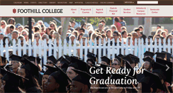 Desktop Screenshot of foothill.edu